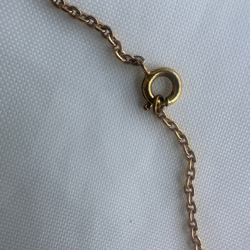 CHANEL 2001 Clover CC Necklace w/ Box – Made in France - Picture 6 of 9